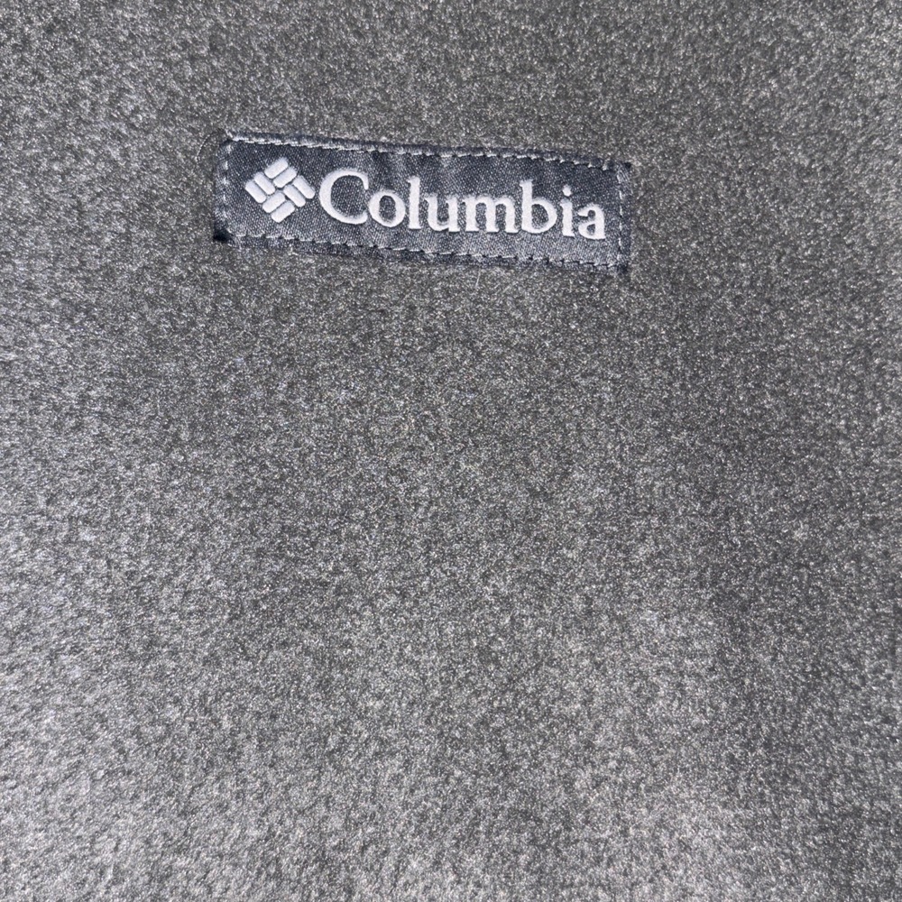 Columbia Fleece Vest Full Zip Mens 4XT Gray Black Outdoor Casual New - Picture 3 of 8